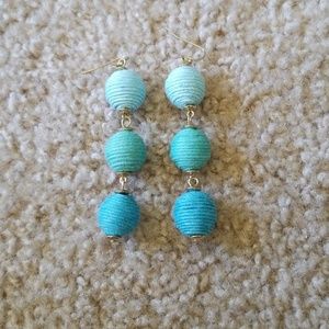 Cute blue earrings